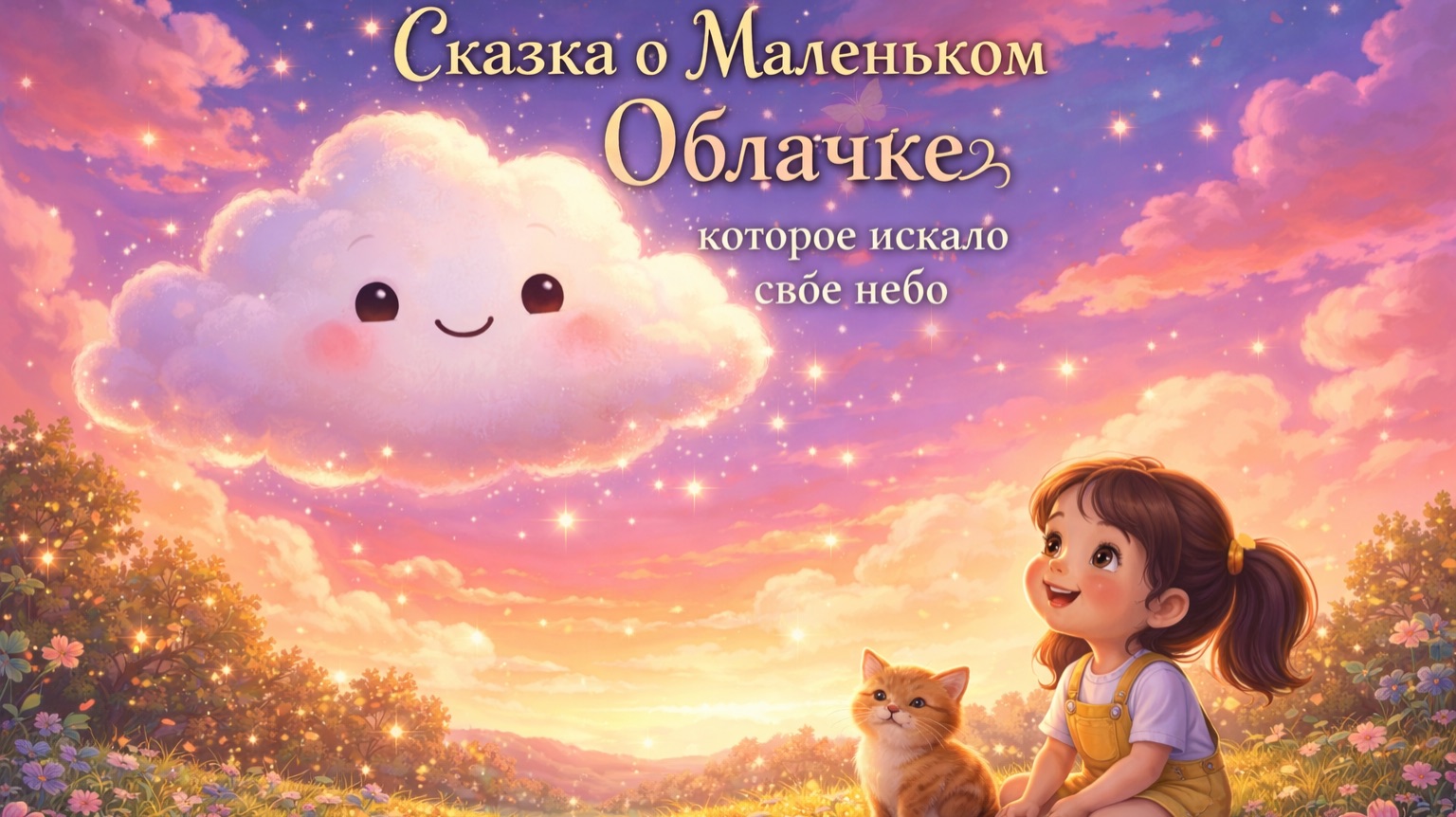 Сказка о Маленьком Облачке ☁️ Добрая аудиосказка перед сном для детей 4–7 лет
