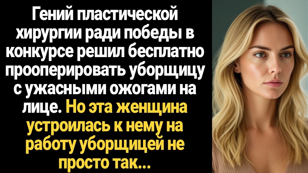 ИСТОРИИ ИЗ ЖИЗНИ/Пластический хирург ради победы в конкурсе решил бесплатно прооперировать уборщицу смотреть онлайн