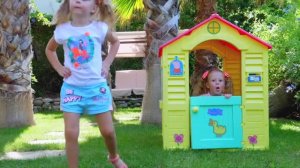 Настя и папа - весёлая история для детей про двойняшек