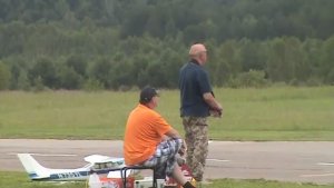 редкие кадры,  Вадим Владимирович с Анатолием Николаевичем на полосе...