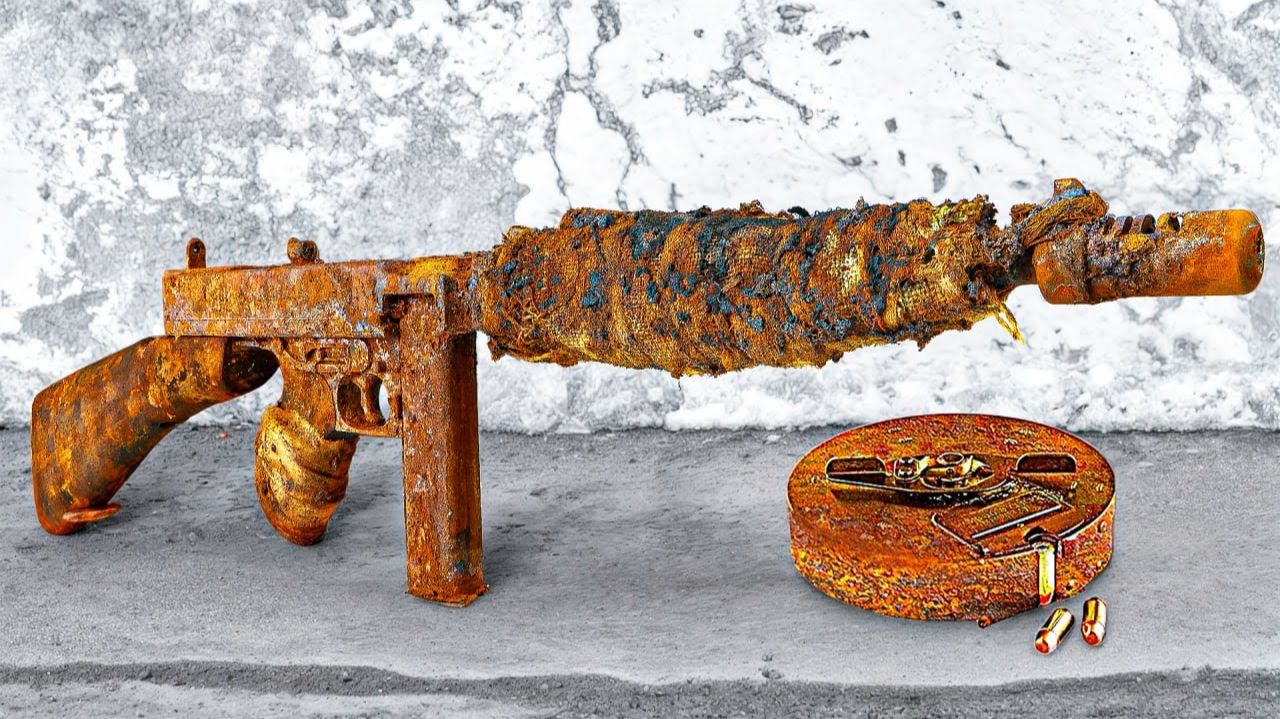 Tompson 1928 | Реставрация легендарного пулемета