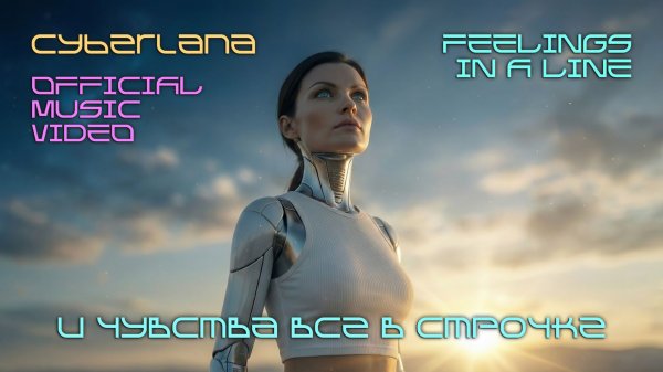 Cyberlana - И чувства все в строчке (Feelings in a Line) | OFFICIAL MUSIC VIDEO