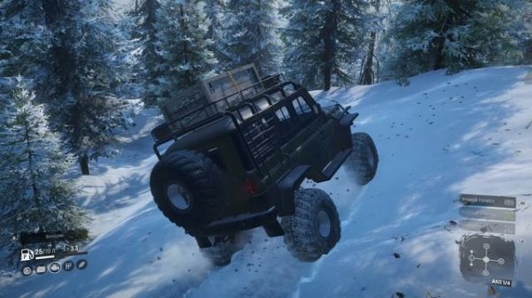 прохождение Snowrunner Аляска (США) часть 7 без комментариев