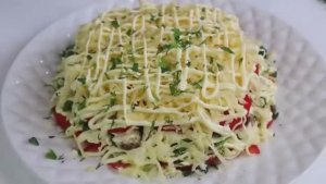 ПРОСТОЙ И Обалденно Вкусный САЛАТ "Куриная Слойка" Всего Три Основных ингредиента