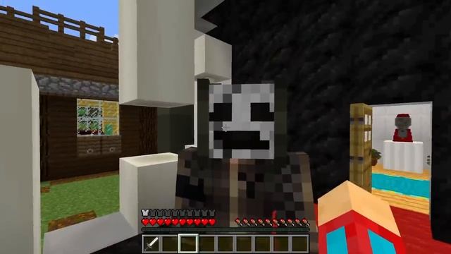 СТРАШНЫЙ ИГРОК ПЕРЕЕХАЛ К НАМ В ДЕРЕВНЮ ЖИТЕЛЕЙ В МАЙН.mp4 смотреть онлайн