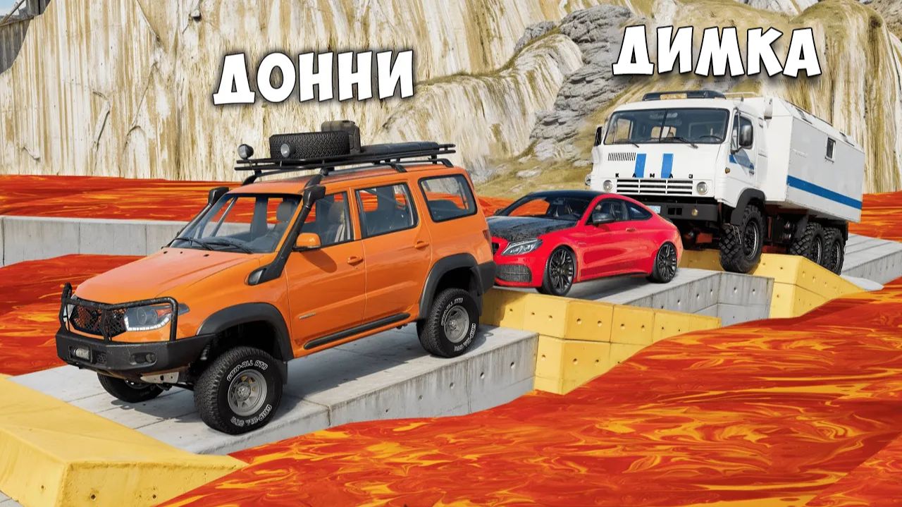 НОВАЯ КАРТА! СНЕЖНЫЙ СКИЛЛ ТЕСТ В BEAM NG DRIVE! ПОЛОСА ПРЕПЯТСТВИЙ В BEAM NG DRIVE! смотреть онлайн