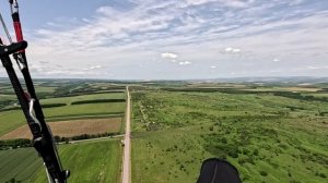 Посадка на параплане в незнакомой местности. Сразу угадай место приземления.