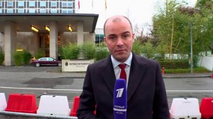 Появились кадры обстановки у переговорной площадки по Украине во второй день встречи