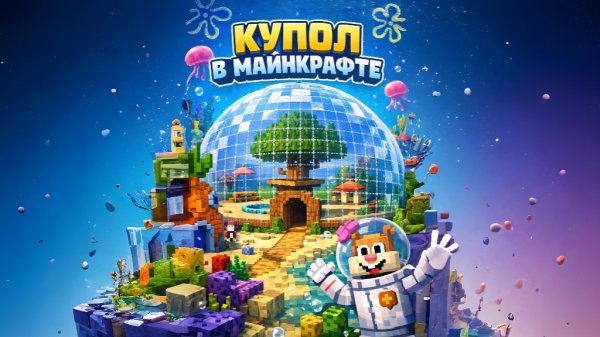 ПОПАЛА В ДОМ СЭНДИ ИЗ ГУБКИ БОБА!