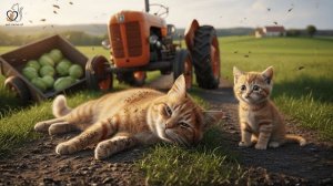 Кошку-маму сбил грузовик Рыжий котенок срочно доставлен в больницу, чтобы спасти ей