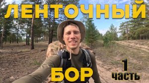 АЛТАЙ. Пеший СОЛО поход Ленточный бор 1 часть