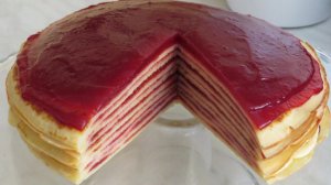 МАСЛЕНИЦА Торт с ЯГОДНЫМ КРЕМОМ! НЕЖНЫЙ И ВКУСНЫЙ БЛИННЫЙ ТОРТ