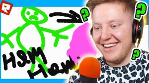 КТО ЭТО НАРИСОВАЛ? УГАДЫВАЕМ РИСУНКИ ЗА 60 СЕКУНД В ROBLOX