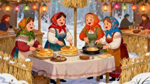 Детская скороговорка про масленицу