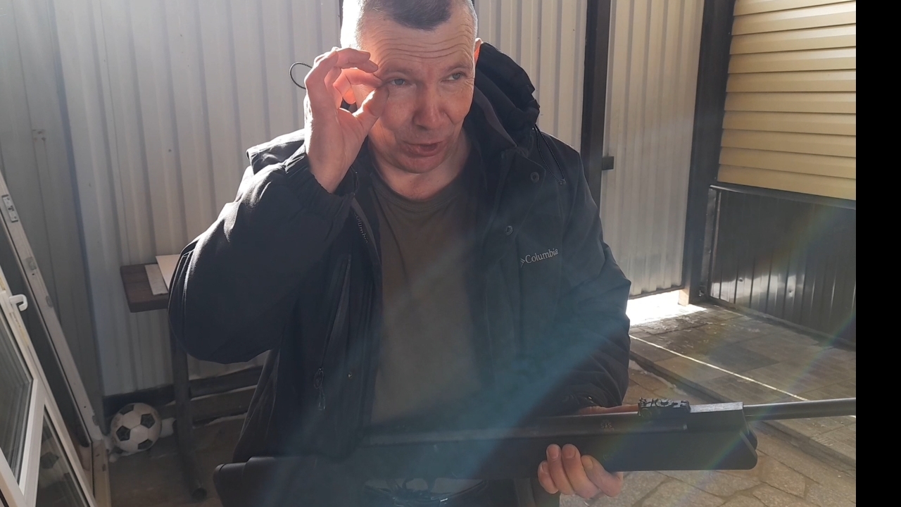 Хатсан 90, очкарик пробует без оптики 😂