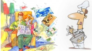 В.Драусий. "ПРОФЕССОР КИСЛЫХ ЩЕЙ"