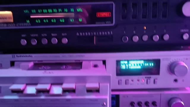 VU-метр на индикаторе ИН-33.