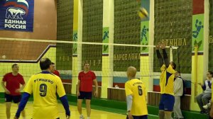 Волейбольный турнир ветеранов