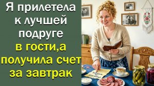 Я прилетела к лучшей подруге в гости, а получила счет за завтрак