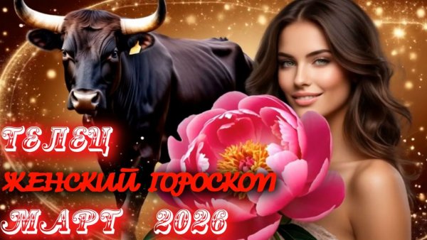 Телец. Женский гороскоп. Март. 2026.