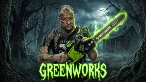Пила цепная аккумуляторная Greenworks GD40CS15