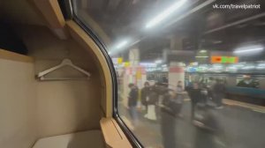 🌨️ Два снежных дня в самом маленьком спальном поезде Японии — Sunrise Express 🌃 🇯🇵