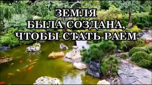 ЗЕМЛЯ – НЕ ШКОЛА И НЕ ТЮРЬМА ДЛЯ ДУШ. ЗЕМЛЯ БЫЛА СОЗДАНА, ЧТОБЫ СТАТЬ РАЕМ