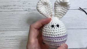 Оформляю пасхального зайчика