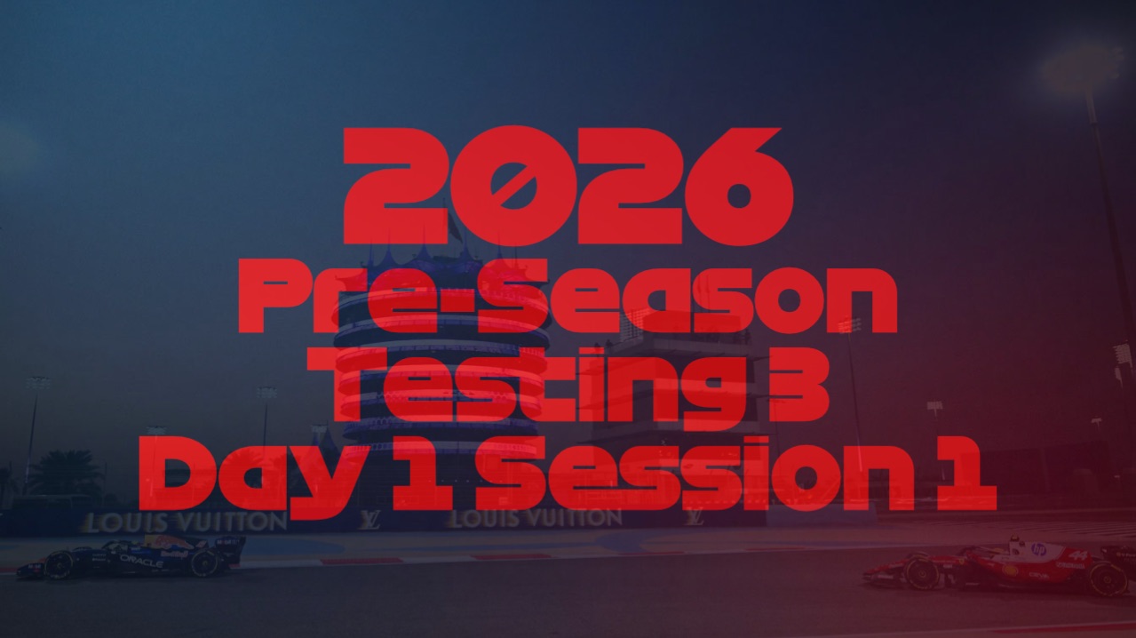 [F1] 2026 Pre-Season Testing 3 Day 1 Session 1 смотреть онлайн