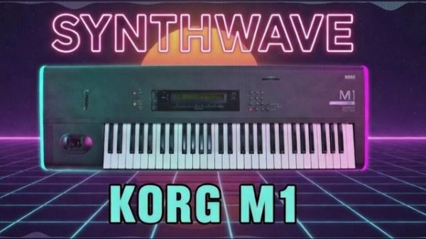 KORG M1 × Synthwave: Midnight Cruise. Cinematic electronic.
