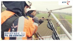 Франция_ETF_Раскатка проводов КС под нятяжением