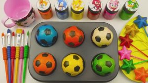 Успокаивающее видео сделай мега‑весёлые радужные воздушные шары‑конфеты с машинами Disneyi ASMR #004