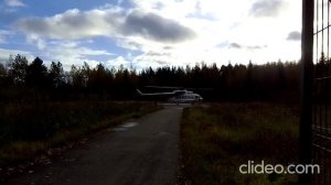 Вертолёты МИ-8 в Петрозаводске.
