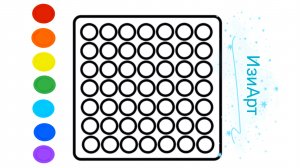 Мультик раскраска для детей. Как рисовать ПопИт. Как нарисовать ПопИт.