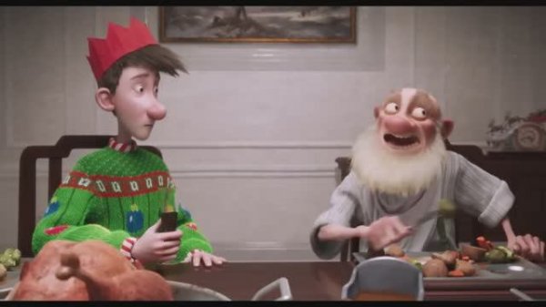 Секретная служба Санта Клауса (2011) Официальный трейлер 1 Джеймс Макэвой, Билл Найи, Хью Лори.