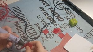 Как сделать куб из 3D ручки.