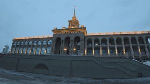 г. Красноярск, речной вокзал, февраль 2026г. утро