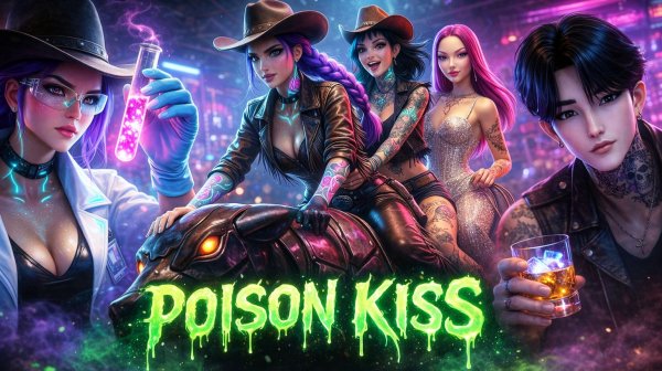 К-Поп Охотницы на Демонов: Poison Kiss (Hot Version) 💋☠️