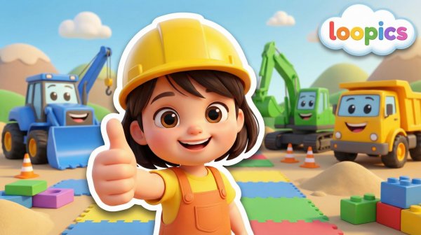 Детский мультфильм 🚜 | The Loopics