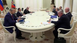 Владимир Путин в Кремле принял главу МИД Республики Куба Бруно Родригеса Паррилью