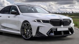 Это обновленная BMW M5. Привыкайте.