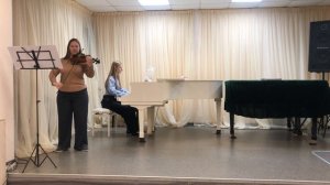 И. Штраус «Венский вальс», переложение для скрипки и фортепиано