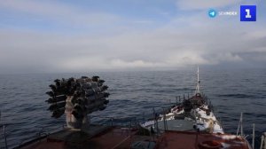 У берегов Камчатки провёл учения противолодочный корабль ТОФ