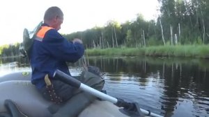 Гребущий по воде! С Дядей Витей За Крупным Карасём!На небольшую Ламбушку!Бобёр стянул сеть в кучу!