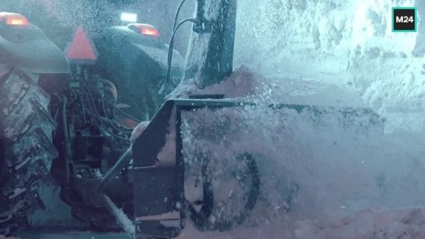 Снегопад в Москве в феврале | О Москве с любовью