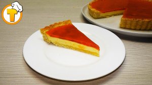 Тарт с абрикосовой заливкой