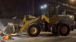 Уборка ведется круглосуточно