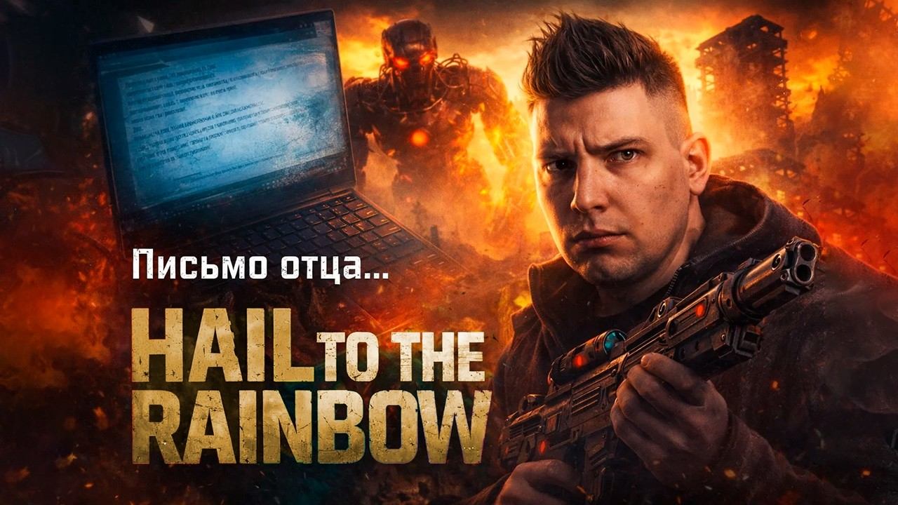 КИБЕРПАНК В СССР! МИР ПОСЛЕ ЖУТКОГО РОБОПОКАЛИПСИСА! | Прохождение Hail to the Rainbow #1 смотреть онлайн