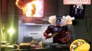 Киберлоган генерирует шаверму