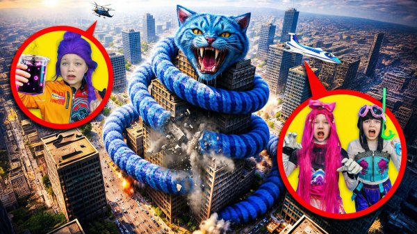 Экстремальные трансформации Кота Дерпи в школе К ПОП Охотниц на Демонов!